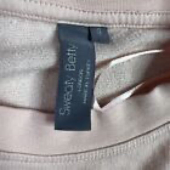 Sweaty Betty After Class Sweatshirt w/ Thumbholes Light Pink Size Small - Picture 5 of 5